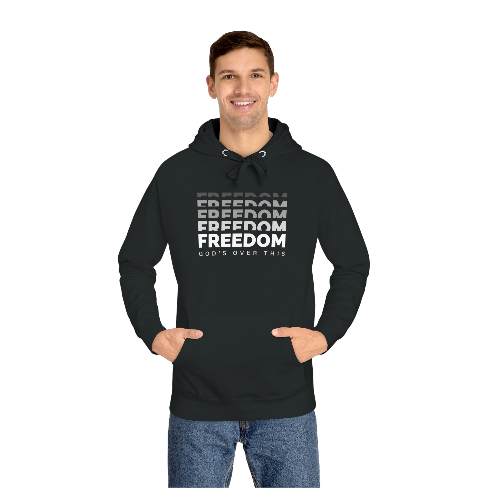 Freedom Unisex Fleece Hoodie