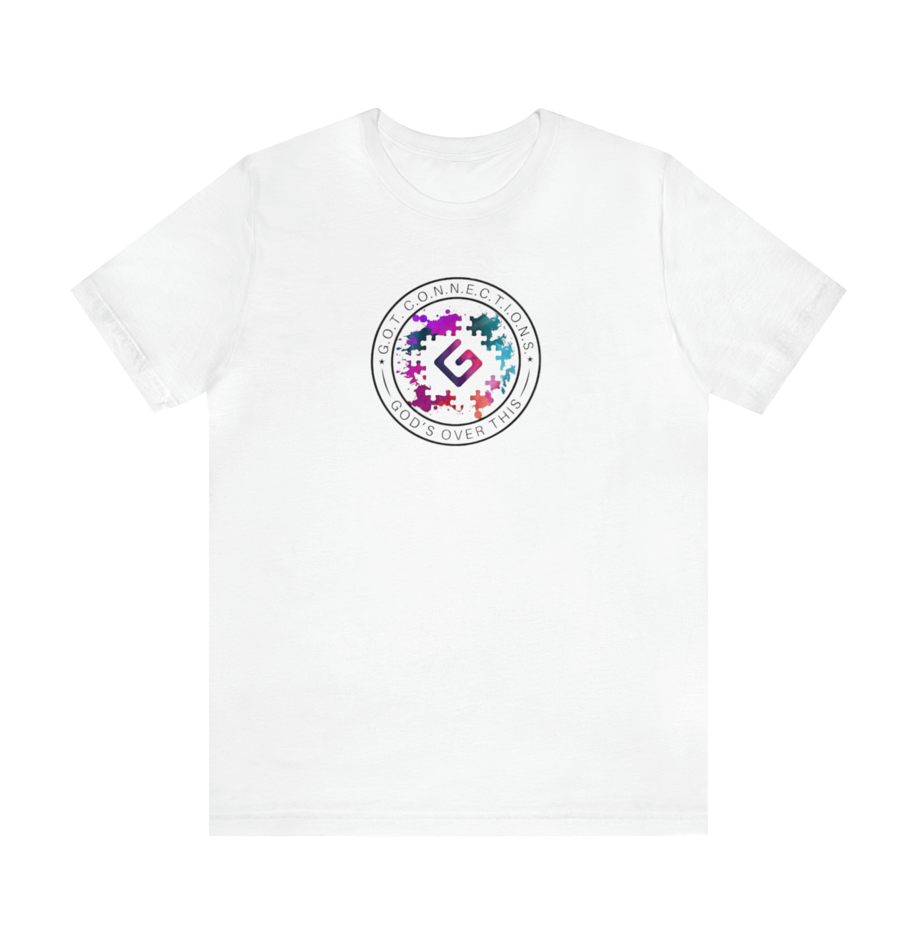 GOT CONNECTIONS_- GOD'S Over This _white  Premium T-Shirt