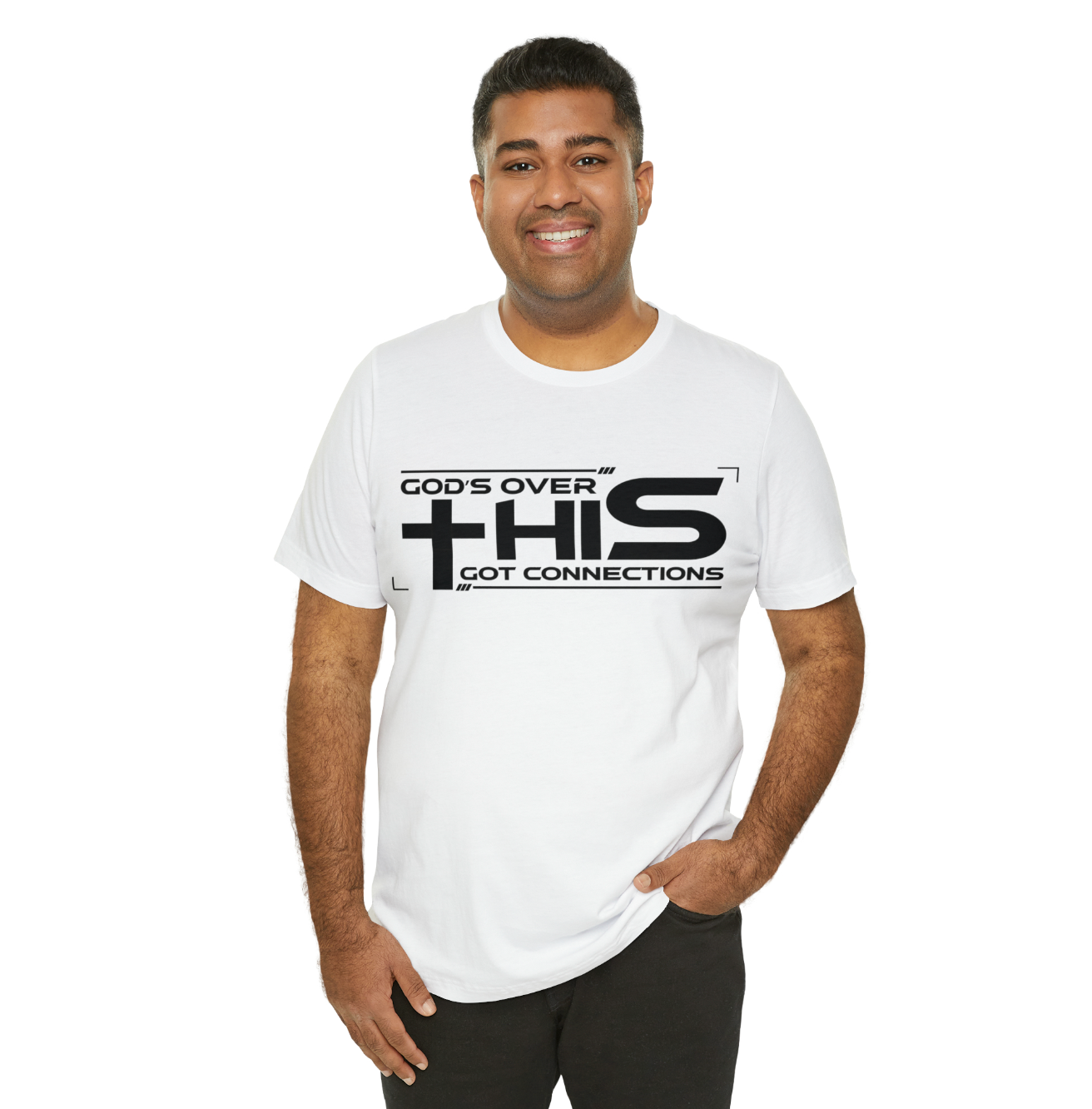 GOD's OVER THIS - GOT CONNECTION Premium T-Shirt